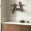 Półka na ścianę drewniana A-Shelf, Smoked Ash 78x12x67 - Andersen Furniture