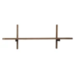 Półka wisząca drewniana Light Shelf 90, dymiony jesion - Andersen Furniture