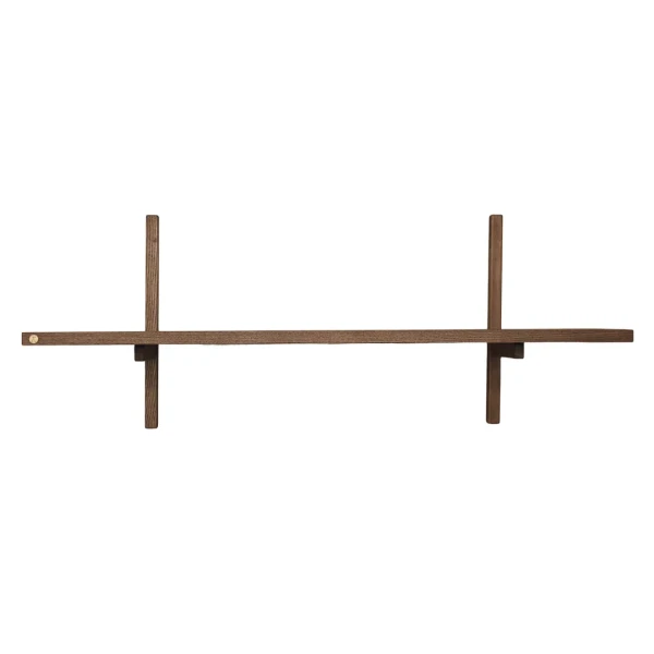 Półka wisząca drewniana Light Shelf 90, dymiony jesion - Andersen Furniture