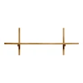 Półka wisząca drewniana Light Shelf 90, olejowany dąb - Andersen Furniture