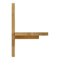 Półka wisząca drewniana Light Shelf 90, olejowany dąb - Andersen Furniture
