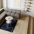 Półka wisząca drewniana Light Shelf 90, olejowany dąb - Andersen Furniture