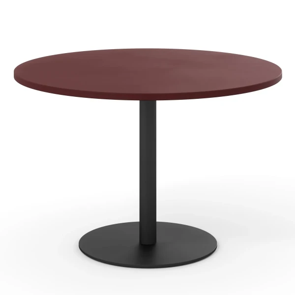 Stół okrągły na jednej nodze Delta Ø110, wybór koloru blatu - Andersen Furniture