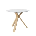 Stół jadalniany okrągły Space Ø90, wybór koloru blatu i nóg - Andersen Furniture