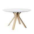 Stół jadalniany okrągły Space Ø110, wybór koloru blatu i nóg - Andersen Furniture
