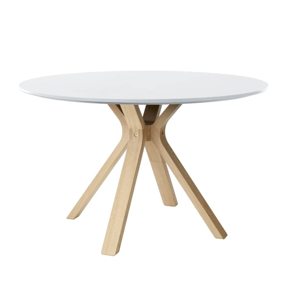 Stół jadalniany okrągły Space Ø110, wybór koloru blatu i nóg - Andersen Furniture