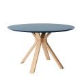 Stół jadalniany okrągły Space Ø120, wybór koloru blatu i nóg - Andersen Furniture