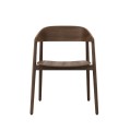 Krzesło drewniane AC2, dąb dymiony - Andersen Furniture