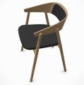 Drewniane krzesło tapicerowane AC2, dąb naturalny - Andersen Furniture