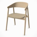 Krzesło drewniane tapicerowane AC2, dąb rama wykończenie do wyboru, tkanina Floyd Kvadrat - Andersen Furniture