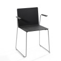 Krzesło minimalistyczne z podłokietnikami Dry, wybór koloru - Andersen Furniture