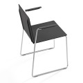 Krzesło minimalistyczne z podłokietnikami Dry, wybór koloru - Andersen Furniture