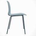 Designerskie krzesło z metalowymi nogami Mood, wybierz kolor - Andersen Furniture