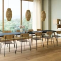 Krzesło tapicerowane z fornirowanym oparciem Scope Floyd Kvadrat, wybór koloru - Andersen Furniture