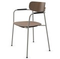 Krzesło z podłokietnikiem drewniane fornir Scope, wybór koloru - Andersen Furniture