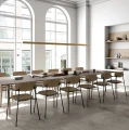 Krzesło tapicerowane z podłokietnikiem Scope ReWool Kvadrat, wybór koloru - Andersen Furniture