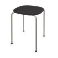 Taboret drewniany z metalowymi nogami Scope, wybór koloru - Andersen Furniture