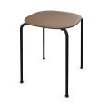 Taboret drewniany z metalowymi nogami Scope, wybór koloru - Andersen Furniture