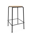 Hoker z drewnianym siedziskiem Scope, wybór koloru - Andersen Furniture