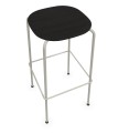 Hoker z drewnianym siedziskiem Scope 78, wybór koloru - Andersen Furniture