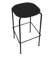 Hoker z drewnianym siedziskiem Scope 78, wybór koloru - Andersen Furniture