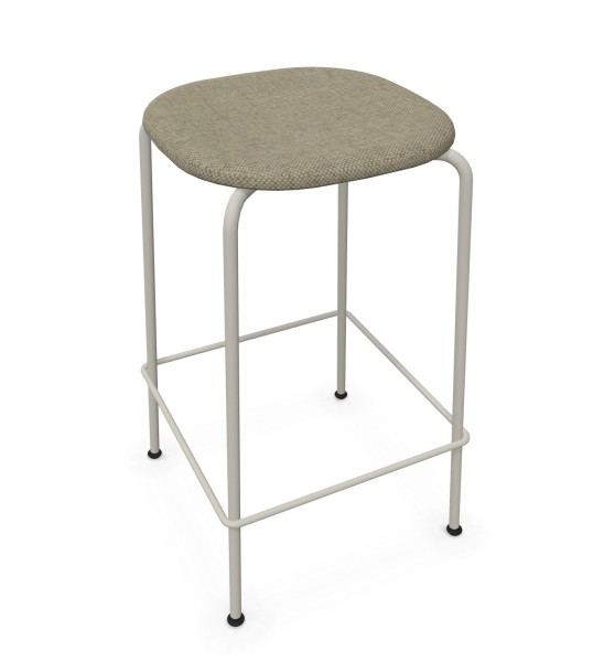 Hoker z tapicerowanym siedziskiem Scope 65 ReWool Kvadrat, wybór koloru - Andersen Furniture