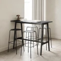 Hoker z tapicerowanym siedziskiem Scope 65 ReWool Kvadrat, wybór koloru - Andersen Furniture