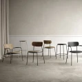 Designerski fotel z tapicerowanym siedziskiem Scope ReWool Kvadrat, wybór koloru - Andersen Furniture