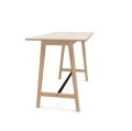 Stół barowy Link Bar Mushrom, dąb i linoleum - Andersen Furniture