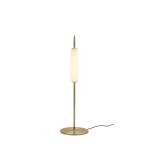 Lampa stołowa minimalistyczna Dunhammer Pale brass - EKTA Living
