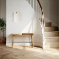 Ławeczka drewniana Scala 81, dąb olejowany - EKTA Living