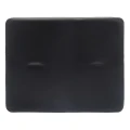 Poduszka na hoker i ławkę Scala Black 37,8x30, skórzana - EKTA Living