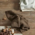 Ściereczka kuchenna Merga Knit, bawełna organiczna, Brown - Nordal