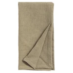 Serwetki bawełniane lniane 40x40, Hemmed szarobeżowe, 6 szt - Nordal