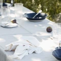 Serwetki bawełniane lniane 40x40, Hemmed ivory, 6 szt - Nordal