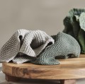 Łapka do garnków Mira Knit, bawełna organiczna, Green, 2-pak - Nordal
