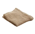 Ręcznik do twarzy waflowy Kapha Ayu 35x35, nugatowy, 2 szt - Nordal