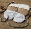 Jedwabna opaska na oczy Ayu Pitta, ivory - Nordal