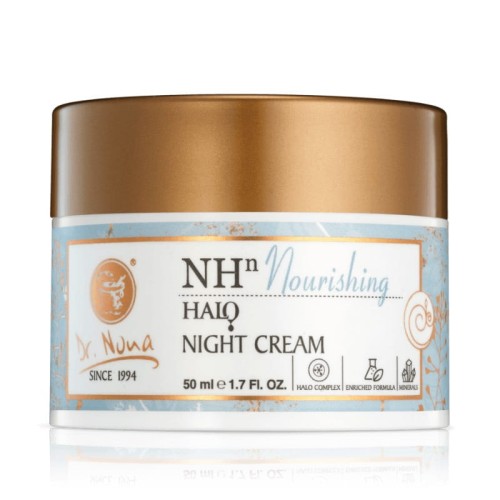 Krem na noc z witaminą C i Gingko Biloba, Halo 50 ml, Dr Nona