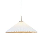 Lampa wisząca plisowana Dora, biała - PR Home