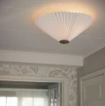 Plafon plisowany Dora, biały - PR Home