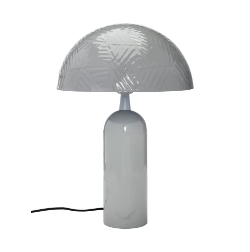 Lampa stołowa szara Carter Ribble - PR Home