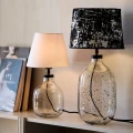 Szklana podstawa lampy stołowej Groove 30 - PR Home