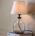 Szklana podstawa lampy stołowej Groove 30 - PR Home