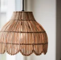 Lampa wisząca rattanowa Pia, z włókna buri - PR Home