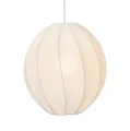 Klosz do lampy sufitowej materiałowy Olivia Twist 35, biały - PR Home
