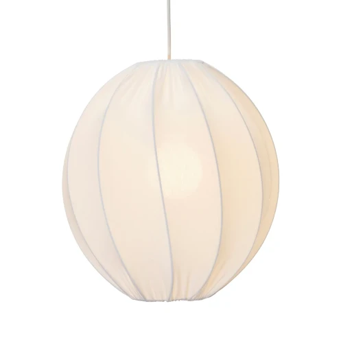 Klosz do lampy sufitowej materiałowy Olivia Twist 35, biały - PR Home