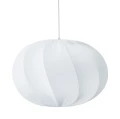 Klosz do lampy sufitowej materiałowy Olivia Twist 50, biały - PR Home