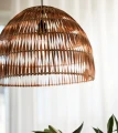 Rattanowa lampa sufitowa Lace Ø37 - PR Home