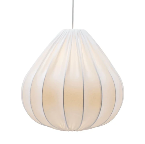 Abażur do lampy wiszącej Tea 43, jersey biały - PR Home